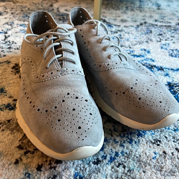 Gray Cole Haan wingtip oxfords - Picture 2 of 4